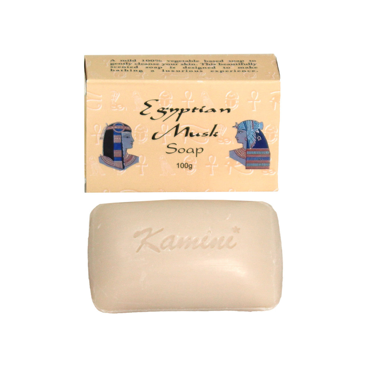 KAMINI: EGYPTIAN MUSK SOAP - 3½ OZ. (0.38LBS) image 0